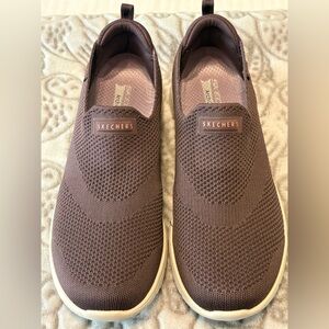 Skechers Women's Plum Knit Slip-On Sneakers